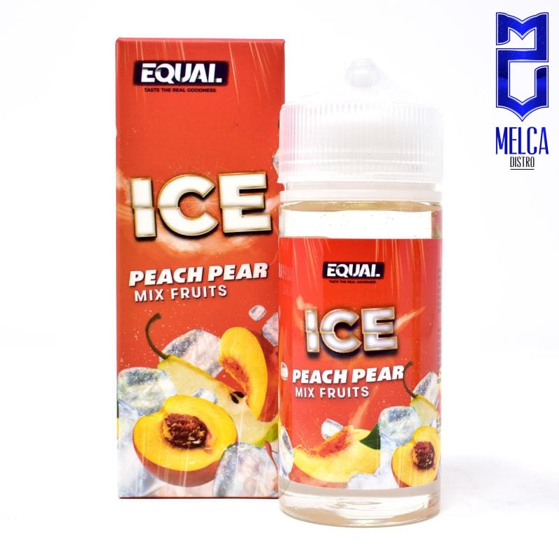 Equal Ice Peach Pear 100ml - 0MG - E-Liquids