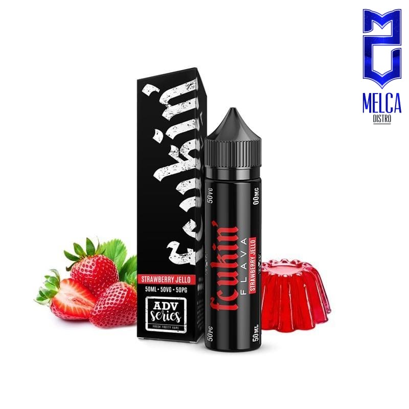 FCUKIN FLAVA Strawberry Jello 120ml - E-Liquids