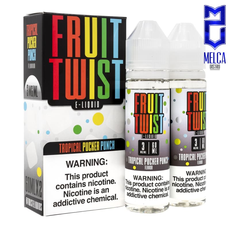 Fruit Twist Tropical Pucker Punch 60ml - E-Liquids