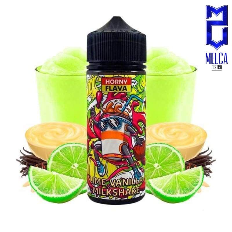 Horny Flava ICE Milkshake Lime Vanilla 120ml - 0MG - E-Liquids