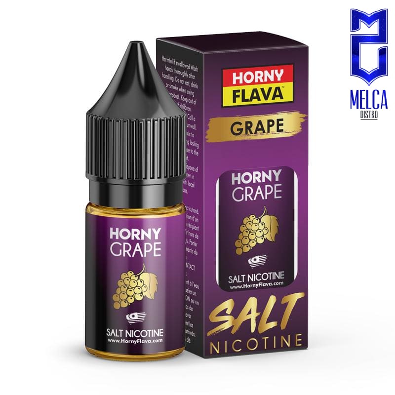 Horny Flava ICE Salt Grape 30ml - E-Liquids