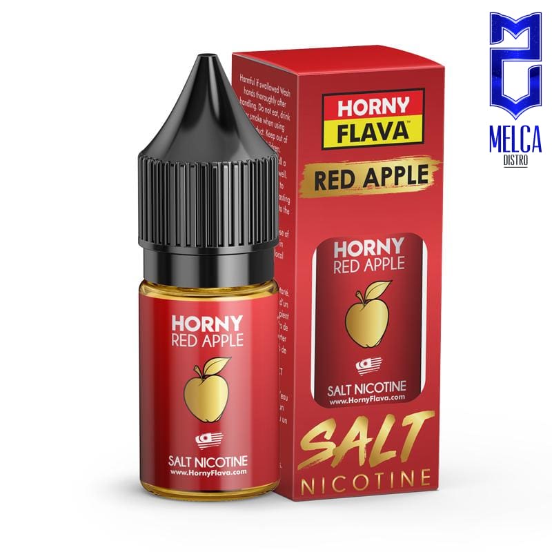 Horny Flava ICE Salt Red Apple 30ml - E-Liquids