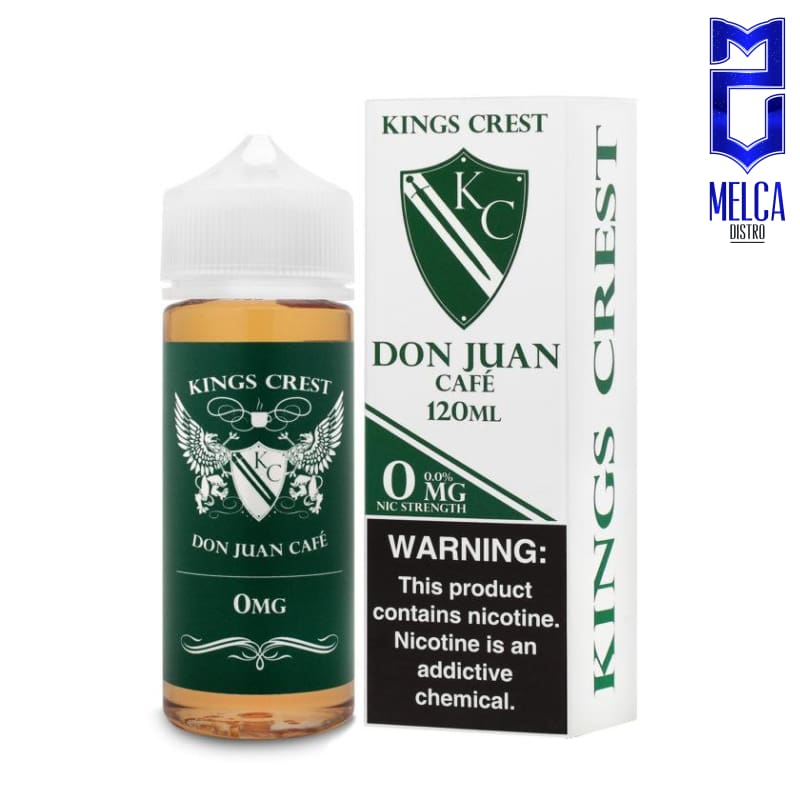 Kings Crest Don Juan Cafe 120ml - E-Liquids