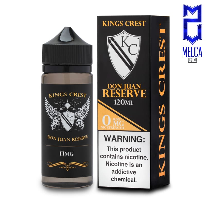 Kings Crest Don Juan Reserve 120ml - E-Liquids