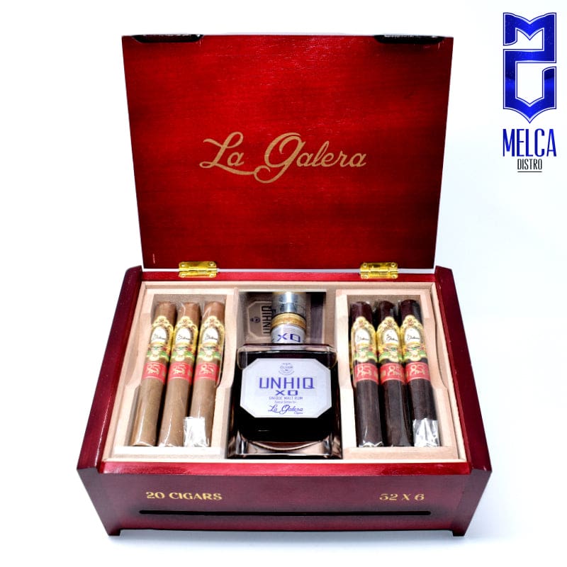 La Galera 85th Aniversario - 85th Anniversary 20 Box + Rum - CIGARS