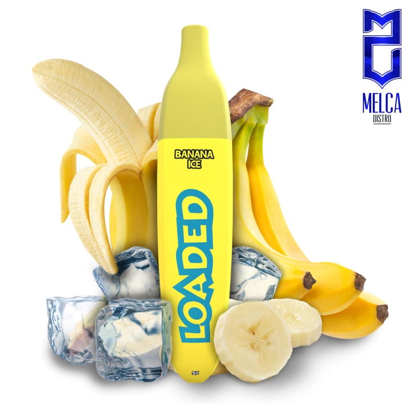 Loaded Banana Disposable 2500 Puffs - Banana Ice 50MG - Disposables