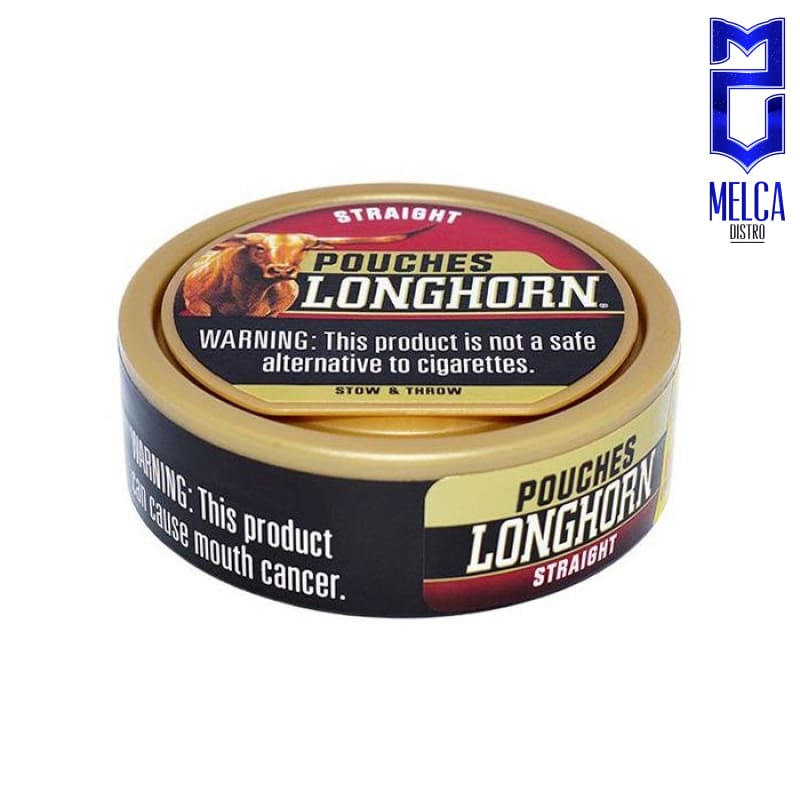 Longhorn Pouch Tobacco 5 Pack - STRAIGHT 5 PACK - CHEWING TOBACCO