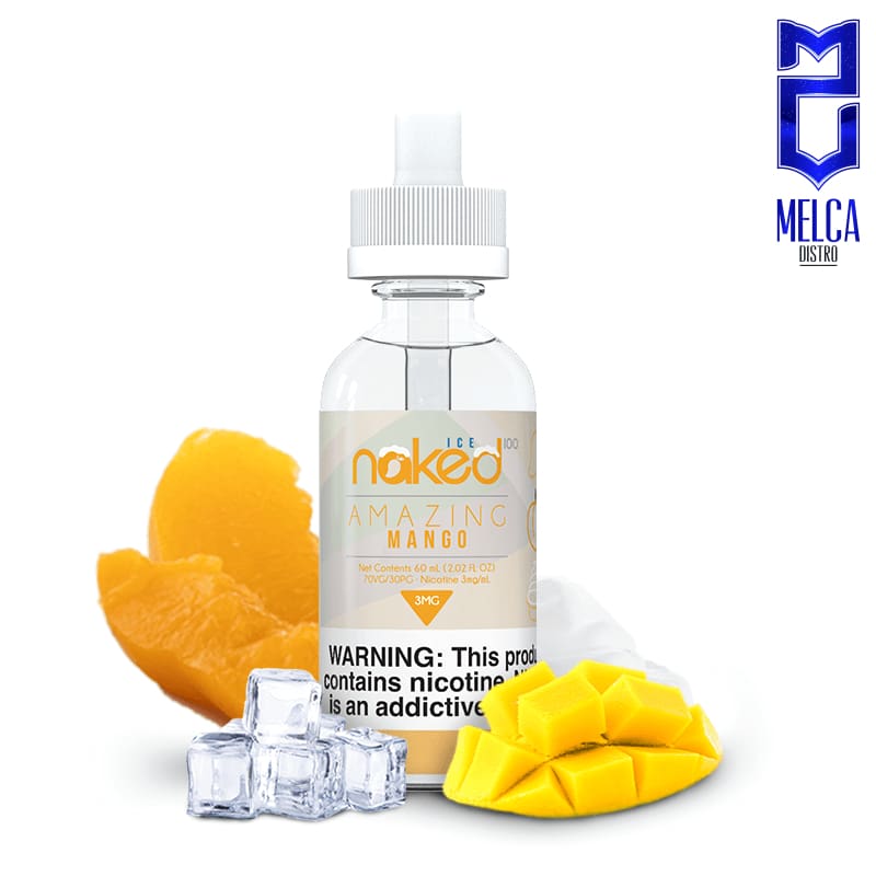 Naked Amazing Mango Ice 60ml - E-Liquids