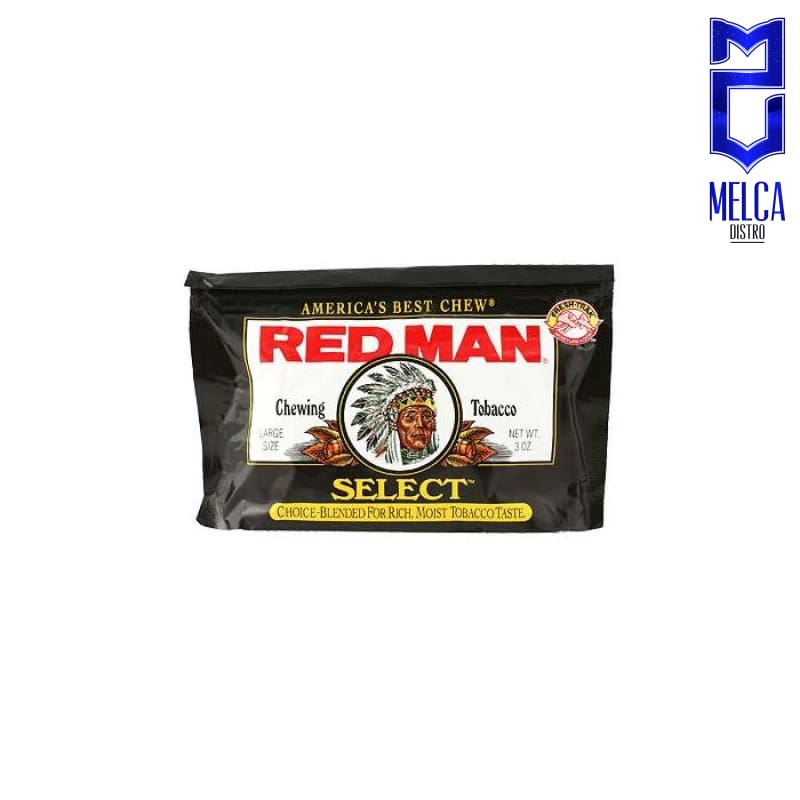 Red Man Chewing Tobacco 12 Bags x 3oz - Select 12 Pack - CHEWING TOBACCO