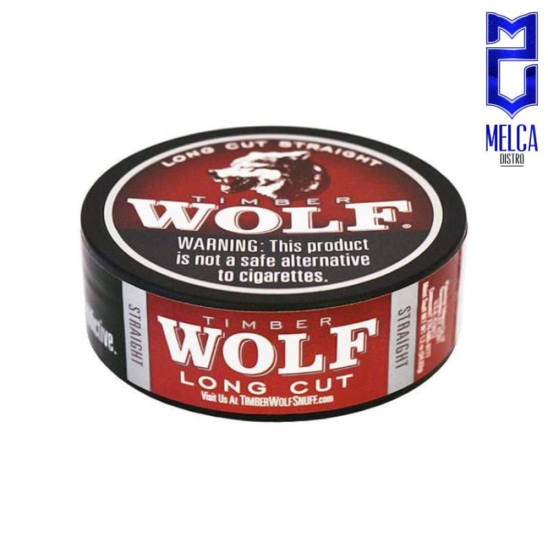 Timberwolf Long Cut Tobacco 5 Pack - STRAIGHT 5 PACK - CHEWING TOBACCO