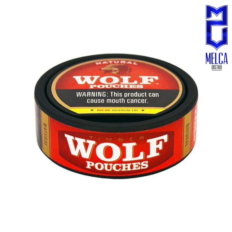 Timberwolf Pouch Tobacco 5 Pack - NATURAL 5 PACK - CHEWING TOBACCO