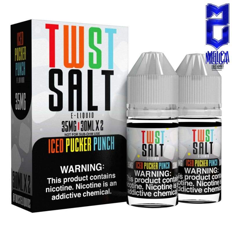 Twist Iced Pucker Punch Salt 30ml - E-Liquids