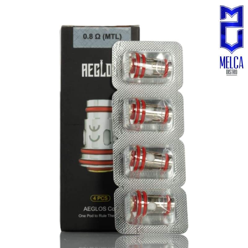 Uwell Aeglos Coils 4-Pack - 0.8ohm MTL - Coils