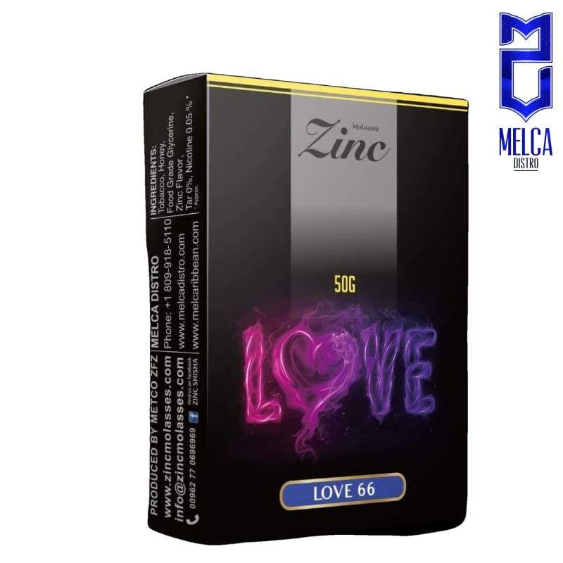 Zinc Love 66 - 10x50g - HOOKAH TOBACCO