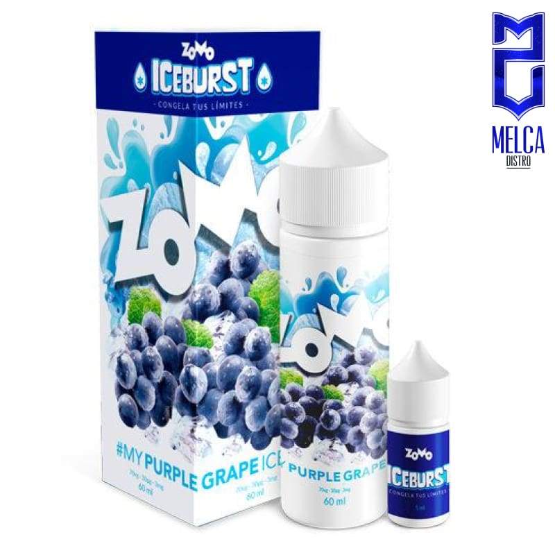 Zomo Purple Grape Ice 60mL - 3MG - E-Liquids
